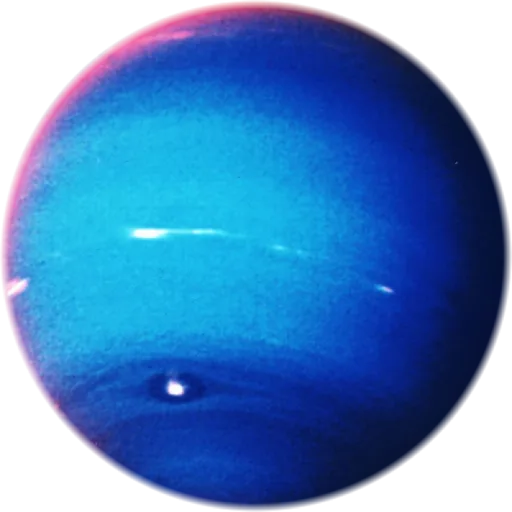 Render of a blue Neptune-like planet